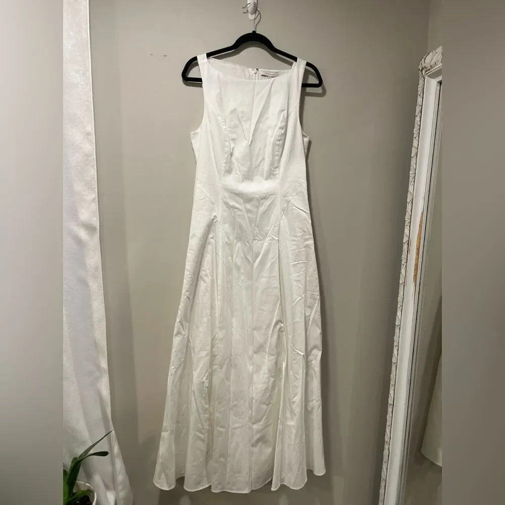 Favorite Daughter Elegant White Maxi Catherine Dress - Picture 7 of 12